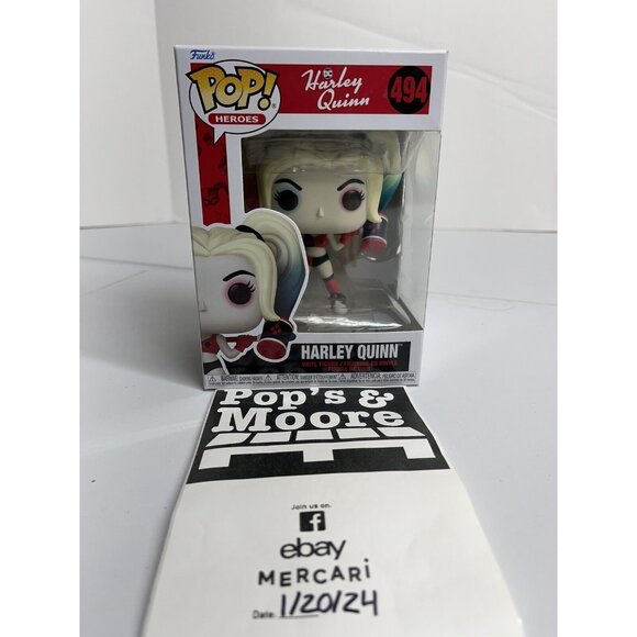 Funko Pop! DC Harley Quinn: Harley Quinn 494 Vinyl Figure Brand New - Picture 1 of 7